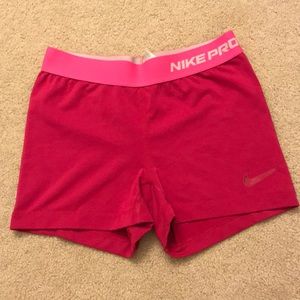 Nike Pro spandex shorts